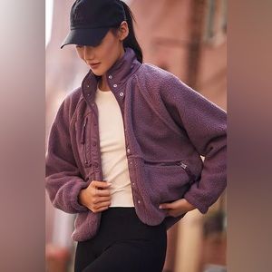 🎉LAST PIECE🎉FREE PEOPLE FP Movement Women's Hit the Slopes Jacket Purple